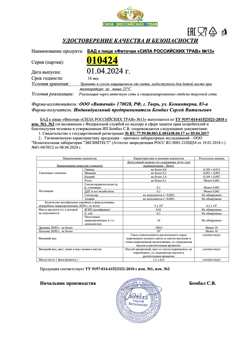 Паспорт №042024